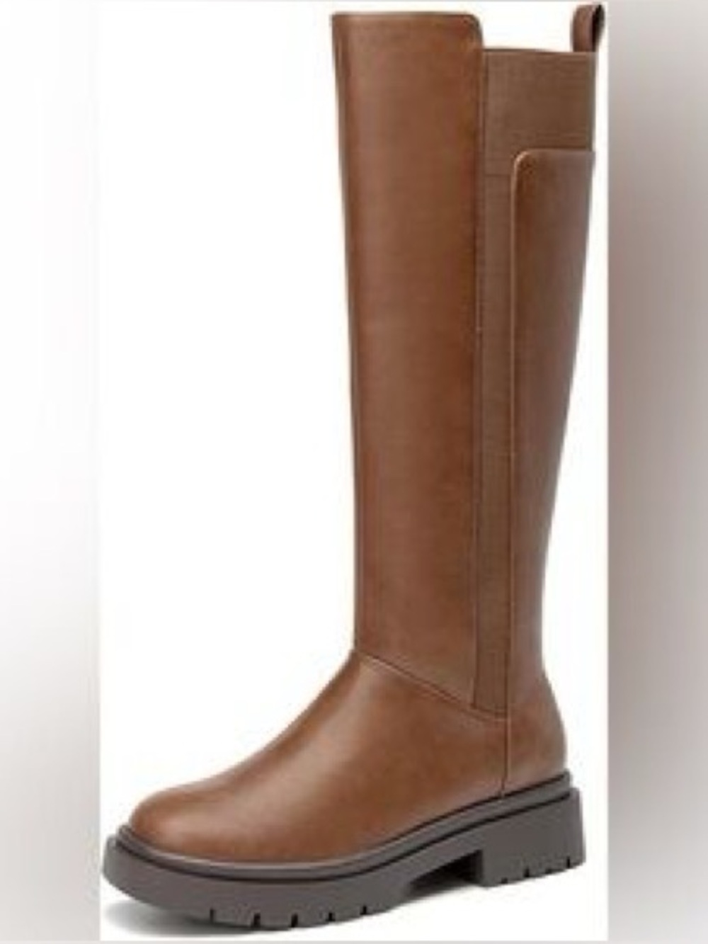 Centro Point Knee High Boot, Low Flat Heel.  Size 9.  Brand new.